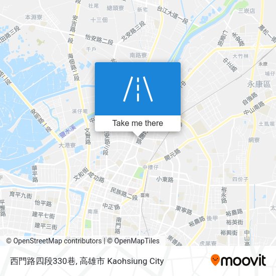 西門路四段330巷地圖