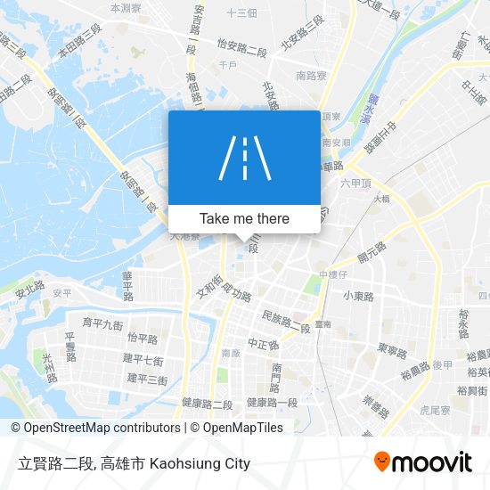 立賢路二段 map