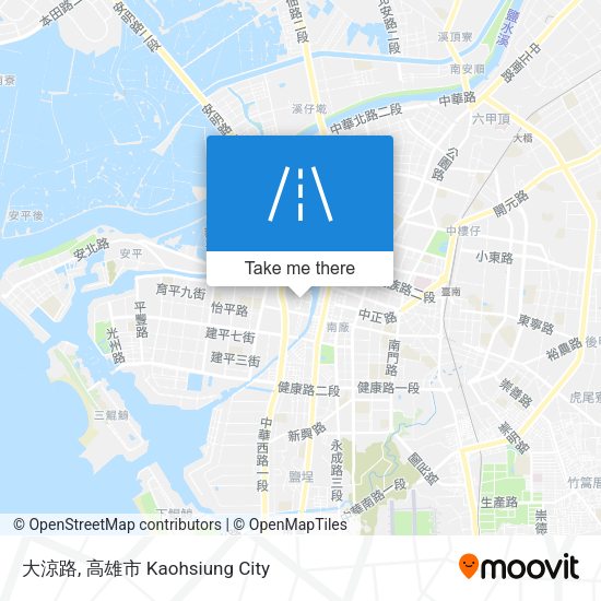 大涼路地圖