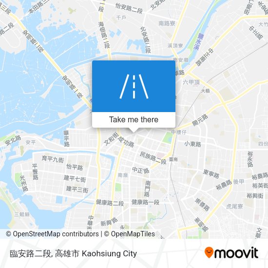 臨安路二段 map