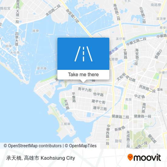 承天橋地圖