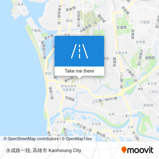 永成路一段 map