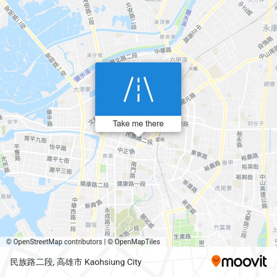 民族路二段 map