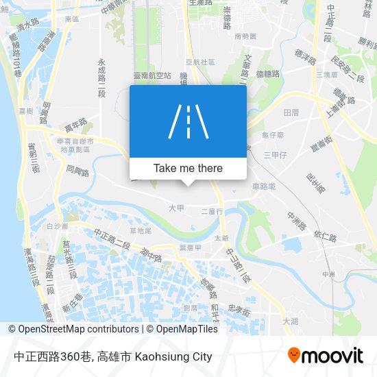中正西路360巷地圖