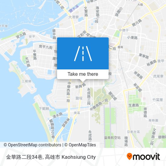 金華路二段34巷 map
