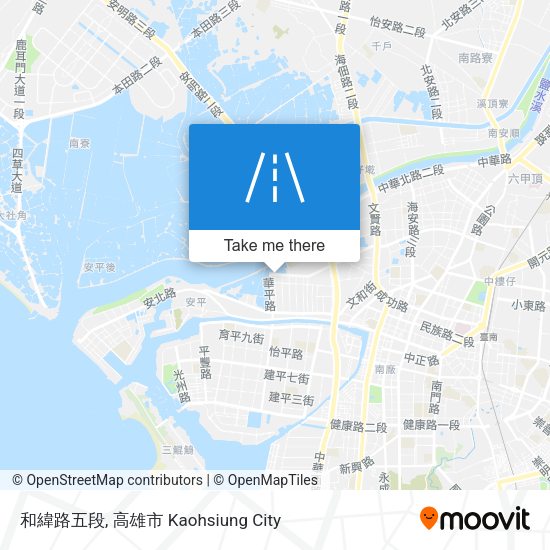 和緯路五段地圖