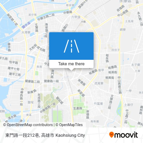 東門路一段212巷 map