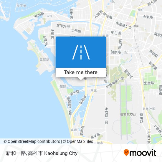 新和一路 map