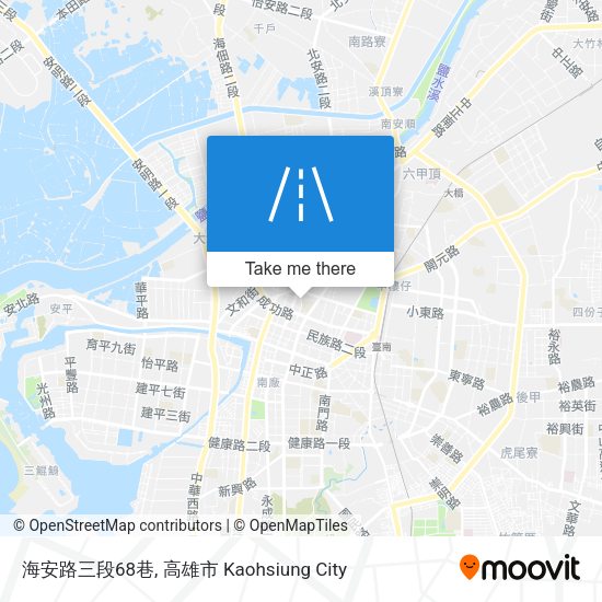 海安路三段68巷 map