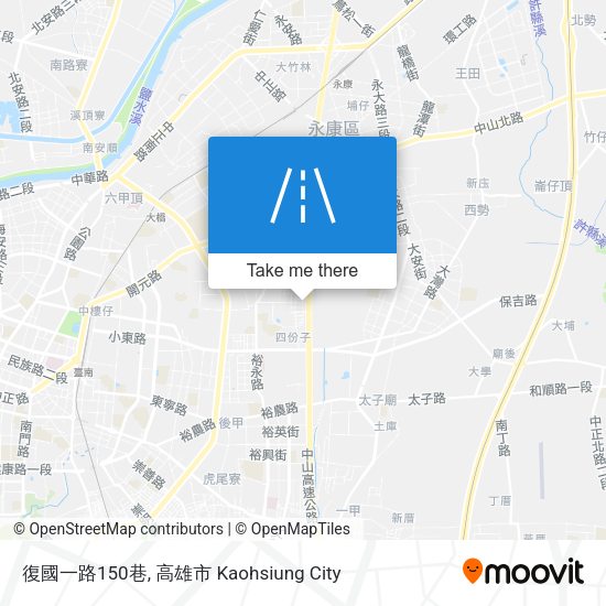復國一路150巷 map