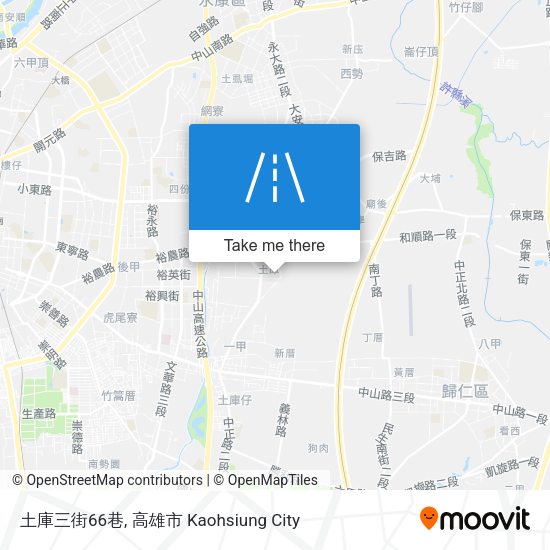 土庫三街66巷地圖
