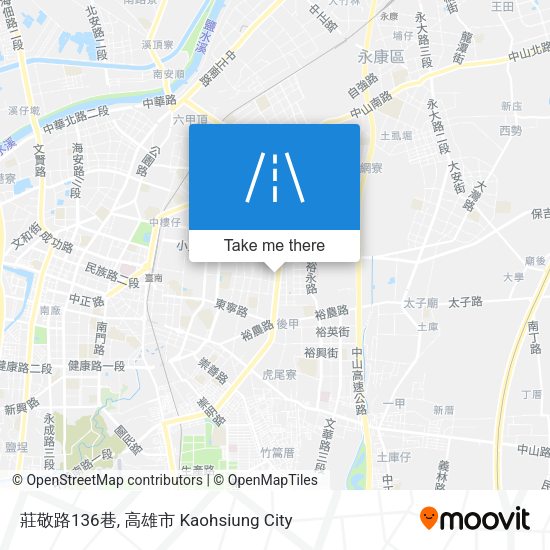 莊敬路136巷地圖