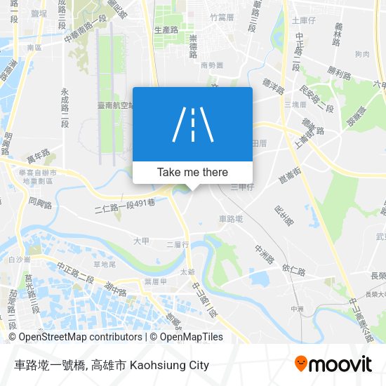 車路墘一號橋 map