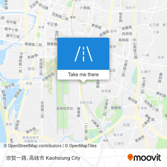 崇賢一路 map