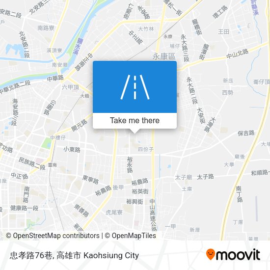 忠孝路76巷 map