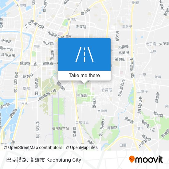 巴克禮路 map