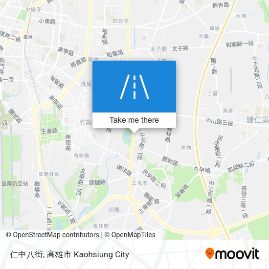 仁中八街地圖