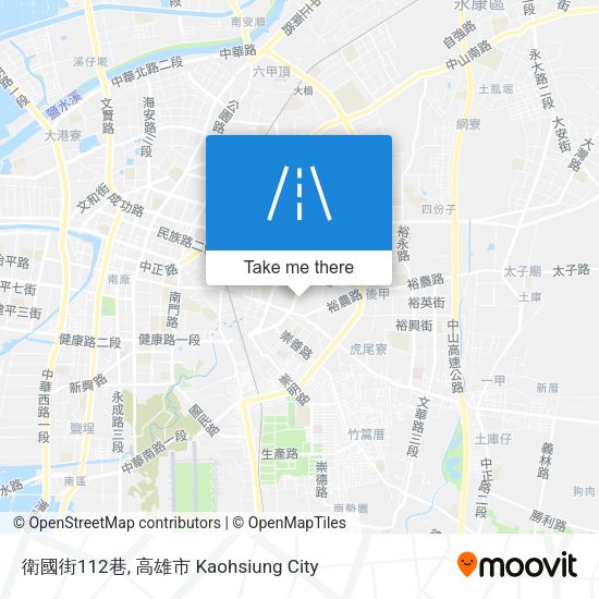 衛國街112巷 map