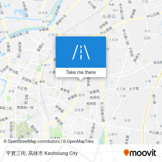 平實三街地圖