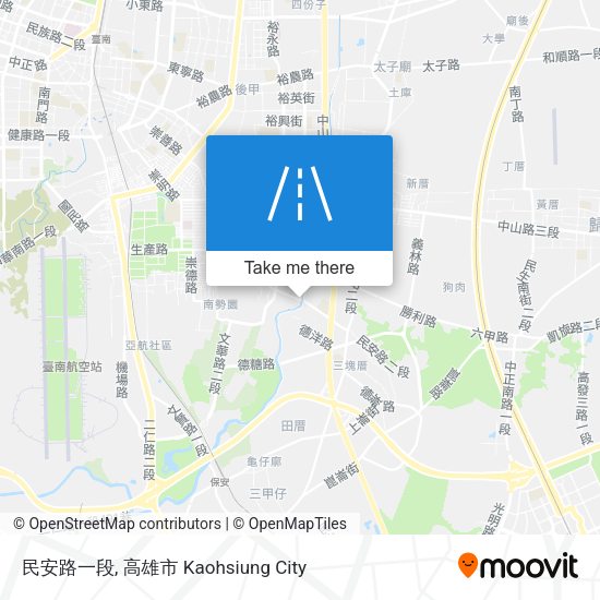 民安路一段地圖