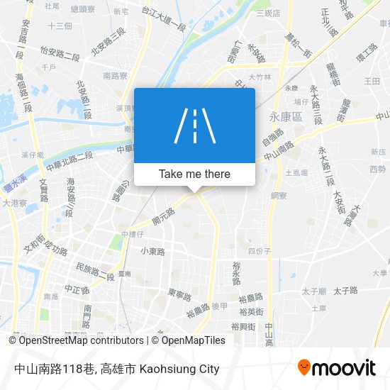 中山南路118巷 map