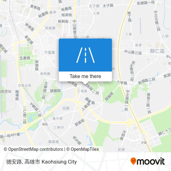 德安路 map