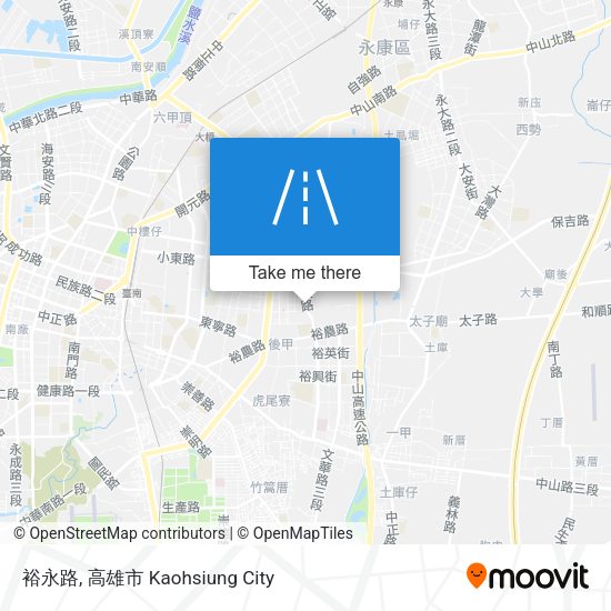 裕永路 map