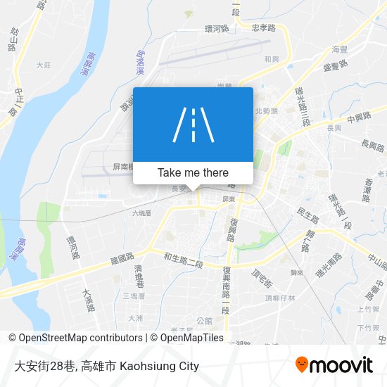 大安街28巷地圖