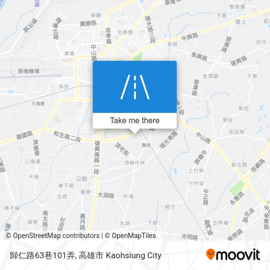 歸仁路63巷101弄 map