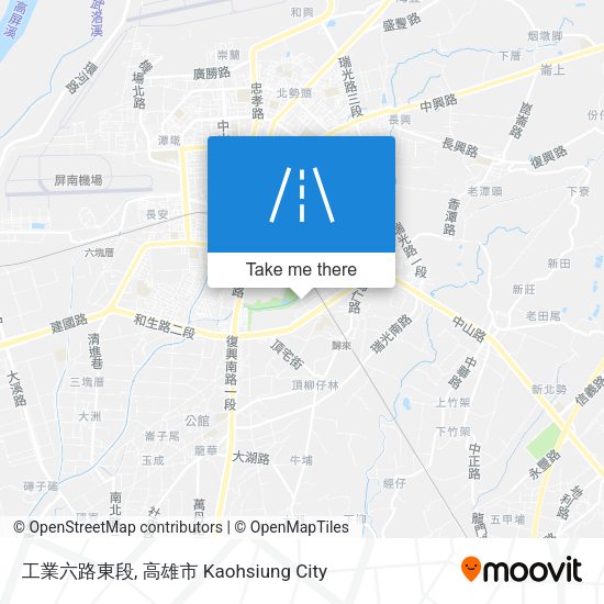 工業六路東段地圖