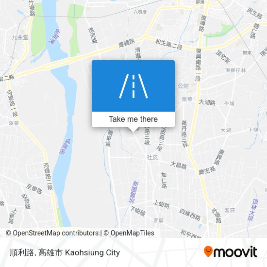 順利路 map