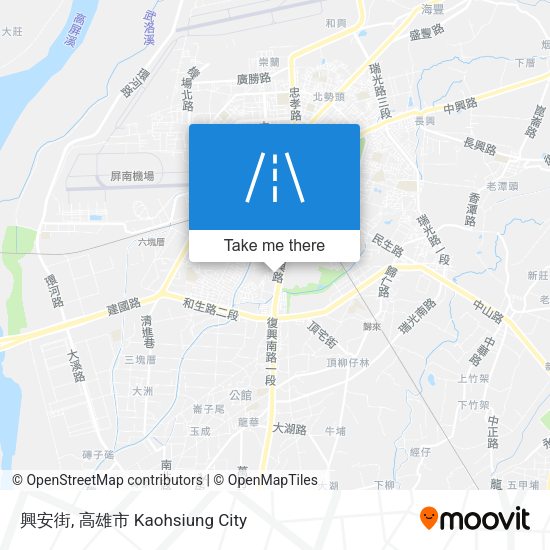 興安街地圖