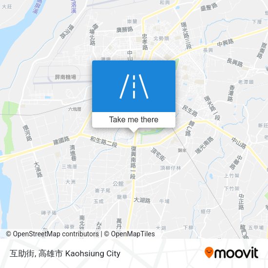 互助街地圖