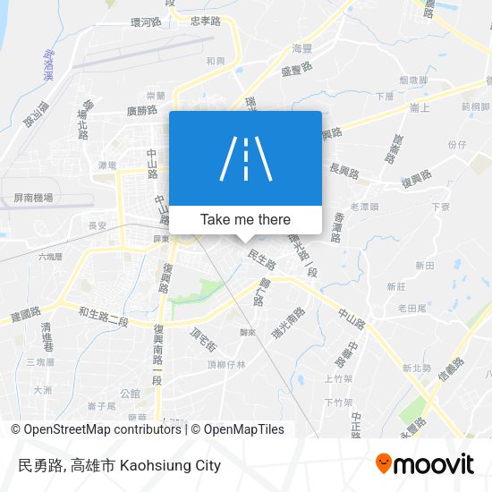 民勇路 map