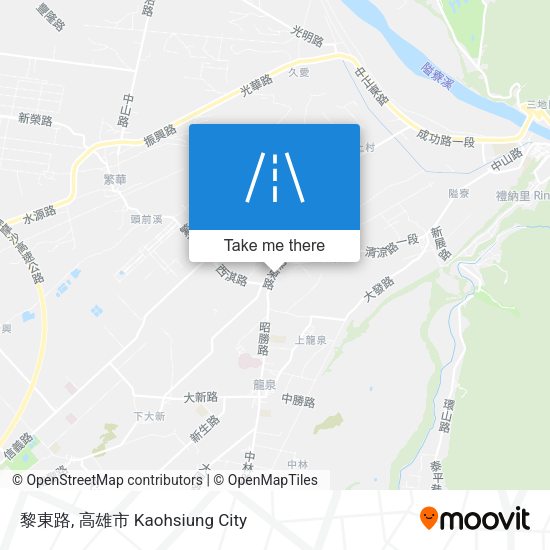 黎東路地圖