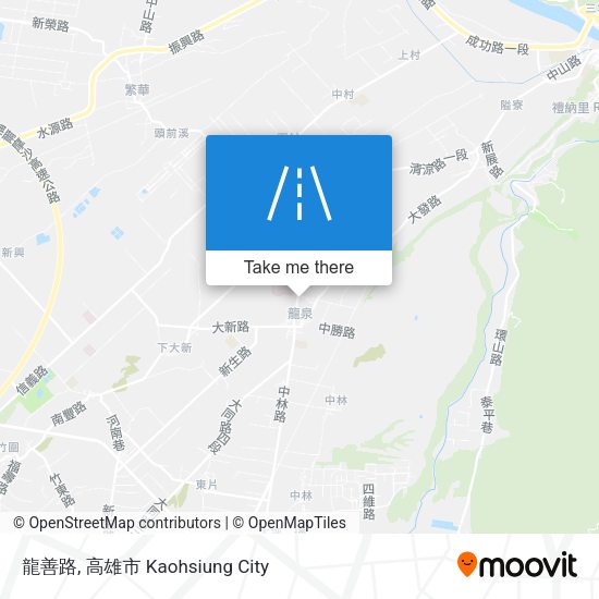龍善路 map
