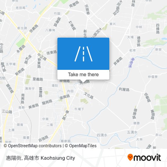 惠陽街 map