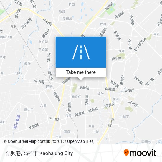 信興巷地圖