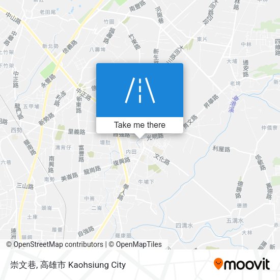 崇文巷 map