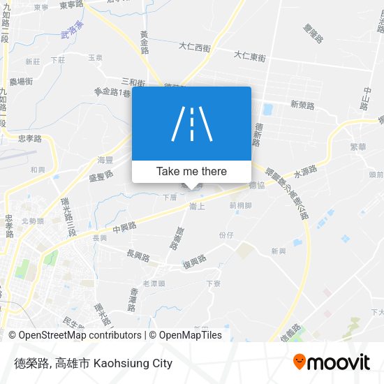 德榮路 map