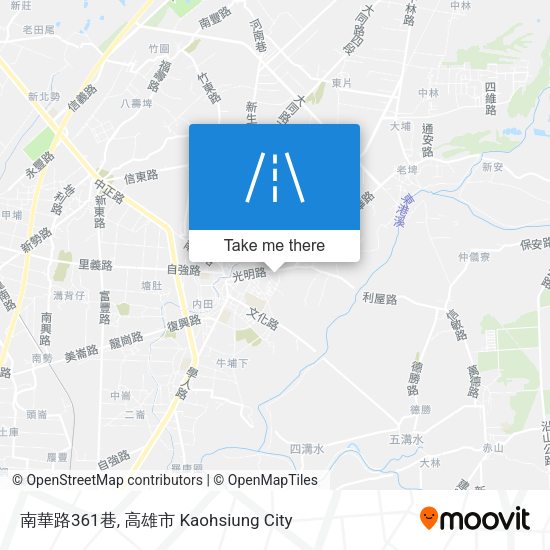 南華路361巷地圖