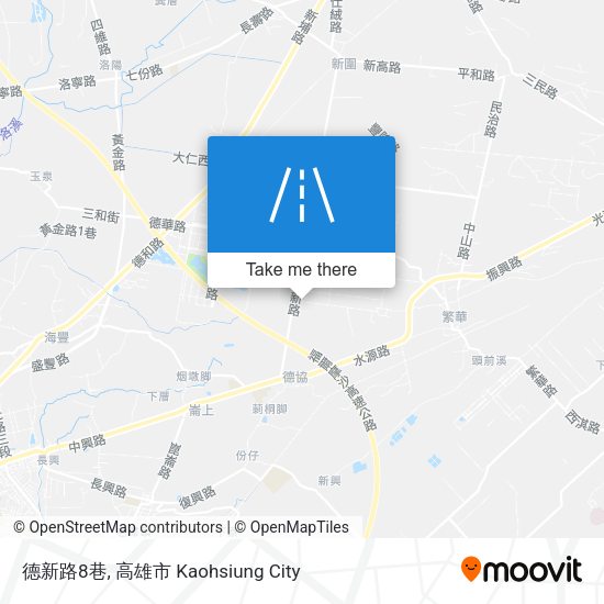 德新路8巷地圖