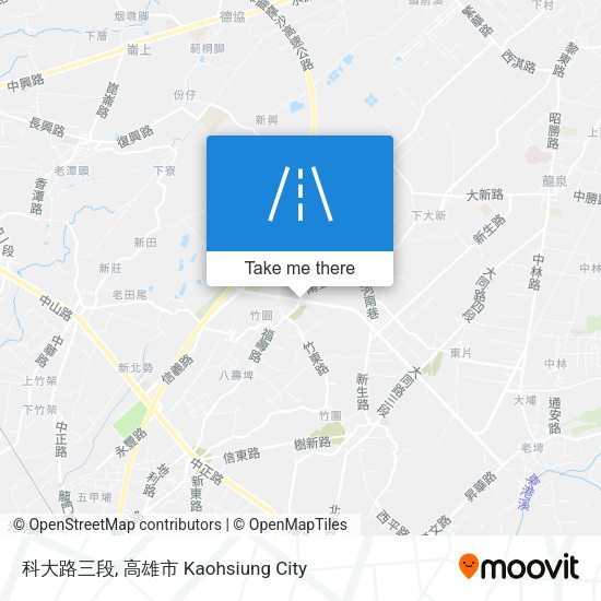 科大路三段 map