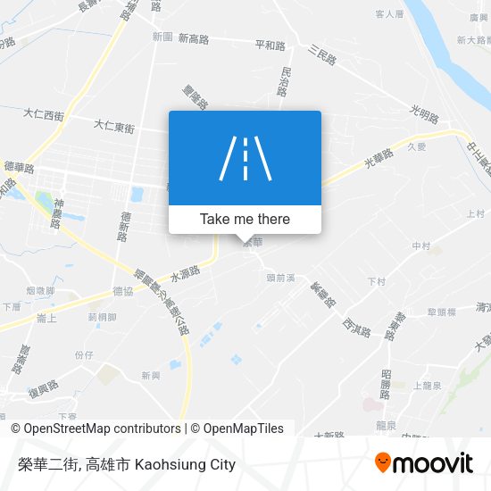 榮華二街 map