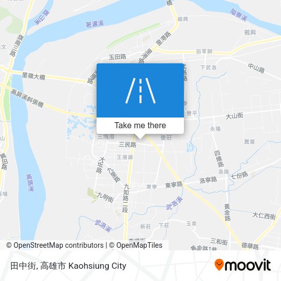 田中街 map