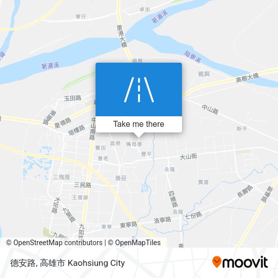 德安路地圖
