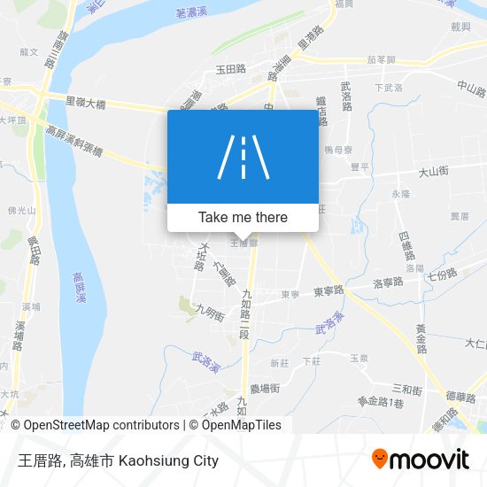 王厝路 map