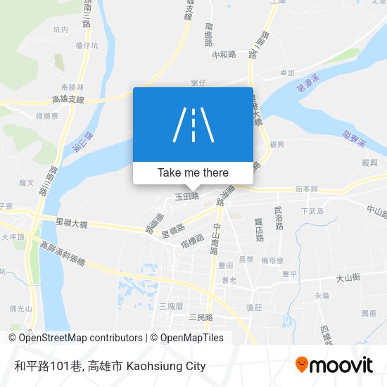和平路101巷地圖