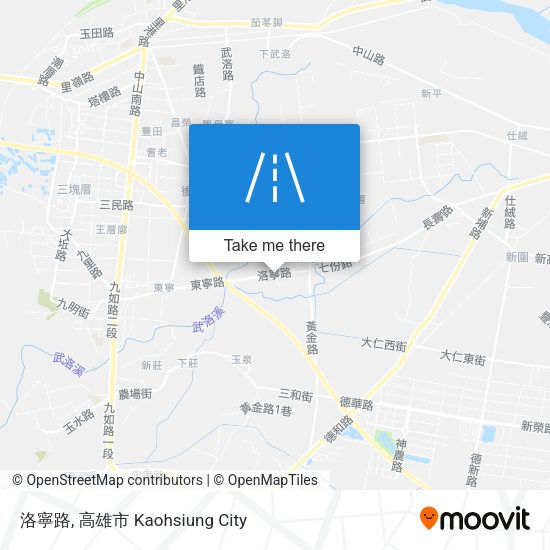 洛寧路 map