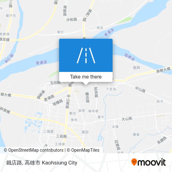 鐵店路 map